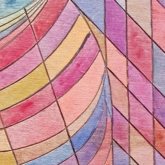 🎨ArtBurn Of Brown County - Kaleidoscope of my mind! - Picture 3 of 4